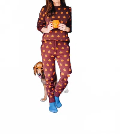 Kiel James Patrick Country Pumpkin Joggers In Brown