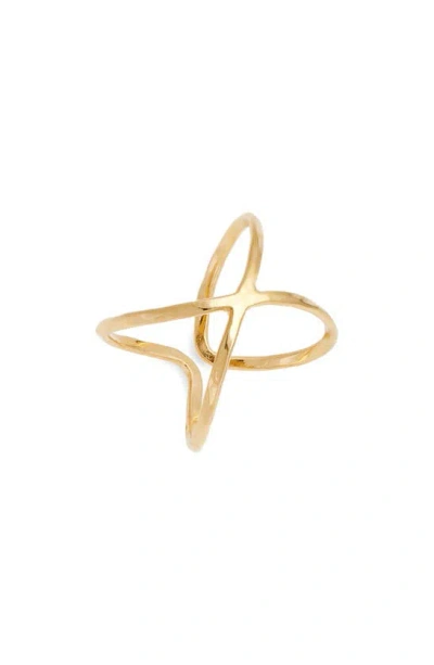 Ki-ele Emerson Infinity Ring In Gold