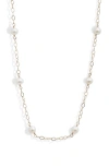 Ki-ele Kelsey Freshwater Pearl Choker In Gold