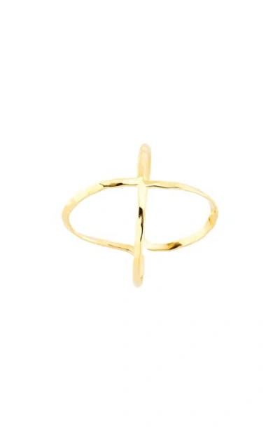 Ki-ele Emerson Infinity Ring In Gold