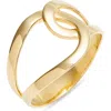 Ki-ele Mara Knot Ring In Gold