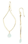 Ki-ele Morocco Drop Earrings In Gold