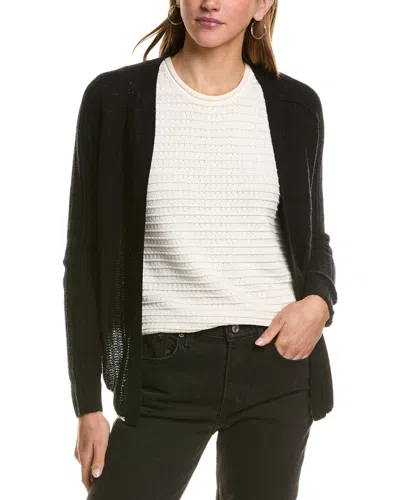 Kier + J Cashmere Cardigan In Black