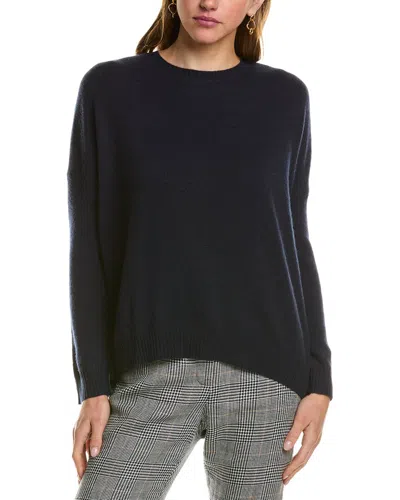 Kier + J Dropped-shoulder Dolman Cashmere Sweater In Blue