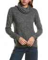 Kier + J Turtleneck Cashmere Sweater In Black