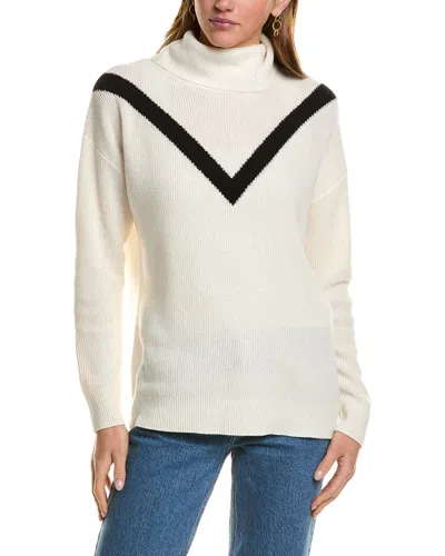 KIER + J KIER + J TURTLENECK WOOL & CASHMERE-BLEND SWEATER