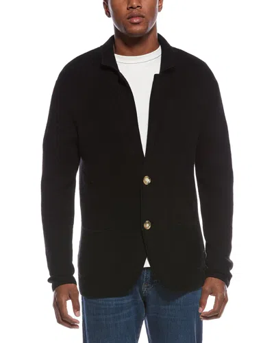 KIER + J KIER + J WAFFLE STITCH WOOL BLAZER