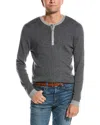 Kier + J Wool & Cashmere-blend Henley In Blue