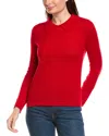 Kier + J Wool & Cashmere-blend Polo Sweater In Red