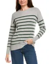 Kier + J Wool & Cashmere-blend Sweater In Gray