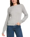 Kier + J Wool & Cashmere-blend Sweater In Gray