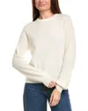 Kier + J Wool & Cashmere-blend Sweater In Multi