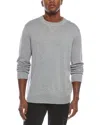 Kier + J Wool-blend Crewneck Sweatshirt In Gray