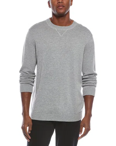 KIER + J KIER + J WOOL-BLEND CREWNECK SWEATSHIRT