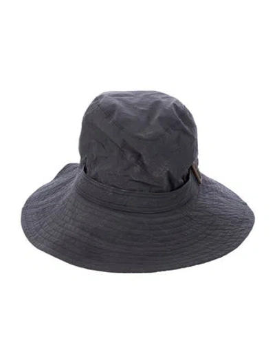 Pre-owned Kijima Takayuki Cotton Bucket Hat In Gray