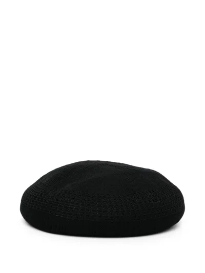 Kijima Takayuki Mesh Beret In Black
