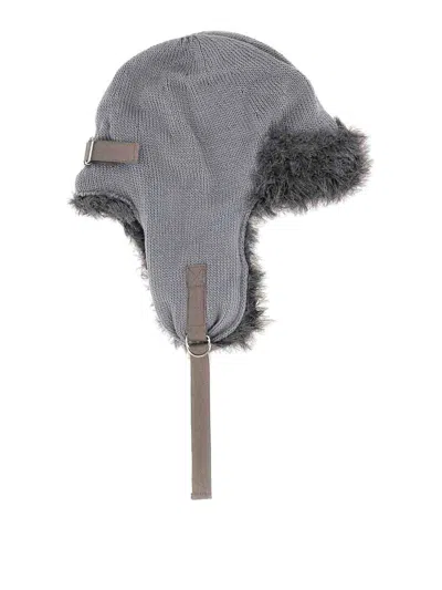 KIJIMA TAKAYUKI WOOL KNIT AVIATOR HAT