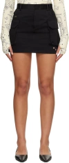 Kijun Black Joel Miniskirt In Black