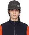 Kijun Black Orbit Camp Cap In Black