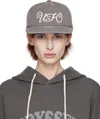 Kijun Gray 'ufo' Camp Cap In Charcoal