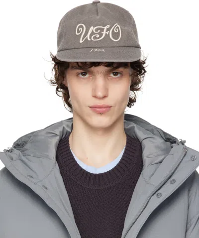 Kijun Gray 'ufo' Camp Cap In Charcoal