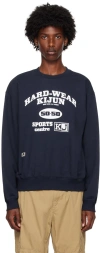 Kijun Navy 'hard-wear' Sweatshirt In Navy