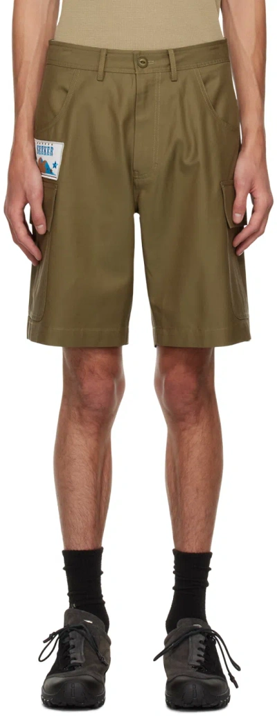 Kijun Ssense Exclusive Khaki Seeker Shorts