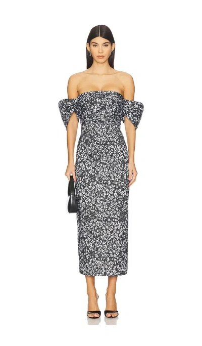 Kika Vargas Adele Dress In Midnight