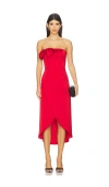 Kika Vargas Kleid Almaz In Red