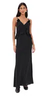 Kika Vargas Bel Dress Black In Black
