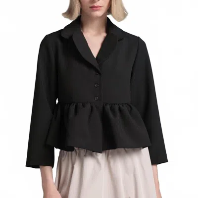 Kika Vargas Ewa Top In Black