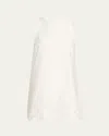 Kika Vargas Fran Eyelet Cotton Dress