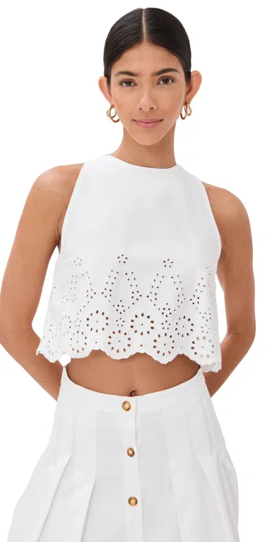 Kika Vargas Gemma Top White