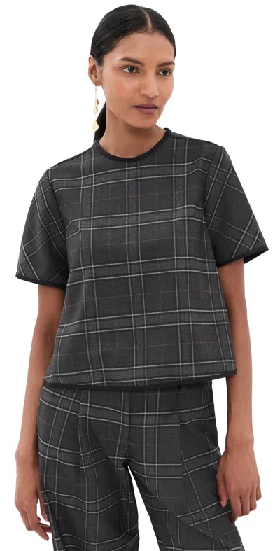 Kika Vargas Hope Top Gunmetal