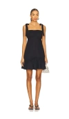 Kika Vargas Patsy Dress In Burgundy