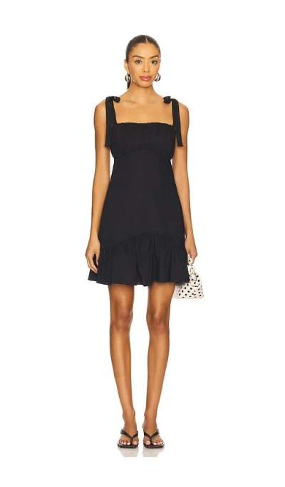 Kika Vargas Patsy Dress In Burgundy