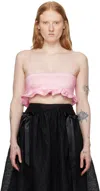 Kika Vargas Pink Ariana Camisole In Pink