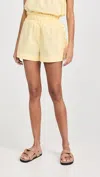 Kika Vargas Polly Shorts In Yellow In Yellow