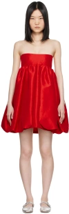 Kika Vargas Red Crie Minidress In Red