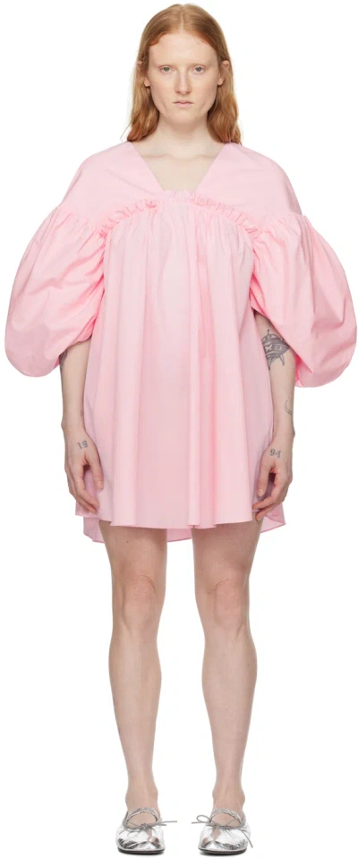 Kika Vargas Ssense Exclusive Pink Annie Minidress