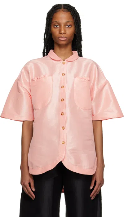 Kika Vargas Ssense Exclusive Pink Steffi Shirt