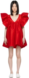 Kika Vargas Ssense Exclusive Red Adri Minidress In Red