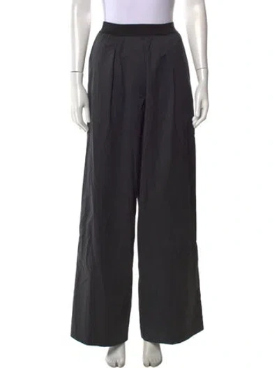 Pre-owned Kika Vargas Wide Leg Pants In Blue