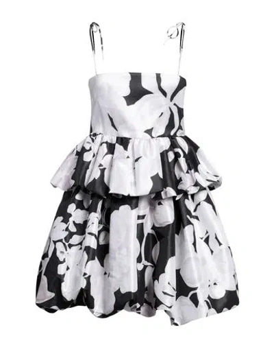 Kika Vargas Woman Mini Dress Black Size S Polyester, Nylon, Elastane