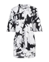 Kika Vargas Woman Shirt Black Size M Cotton, Elastane In Black