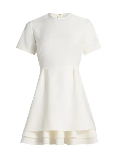 Kika Vargas Women's Amane Crepe Minidress In White