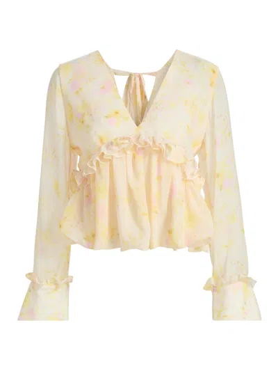 Kika Vargas Cynthi Top In Neutral