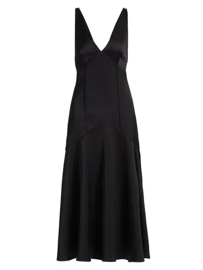 Kika Vargas Women's Lotte A-line Midi-dress In Animal Print