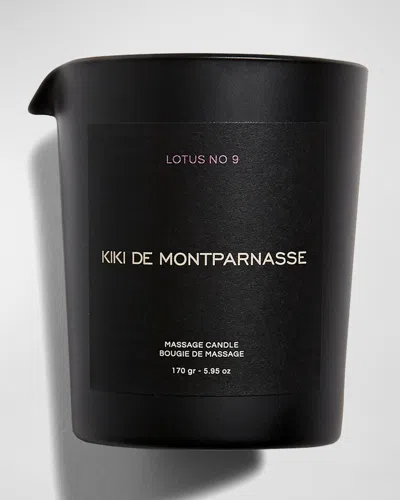 Kiki De Montparnasse 5.95 Oz. Large Massage Oil Candle In White