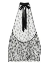 Kiki De Montparnasse All Over Lace Halter Mini Slip In Black